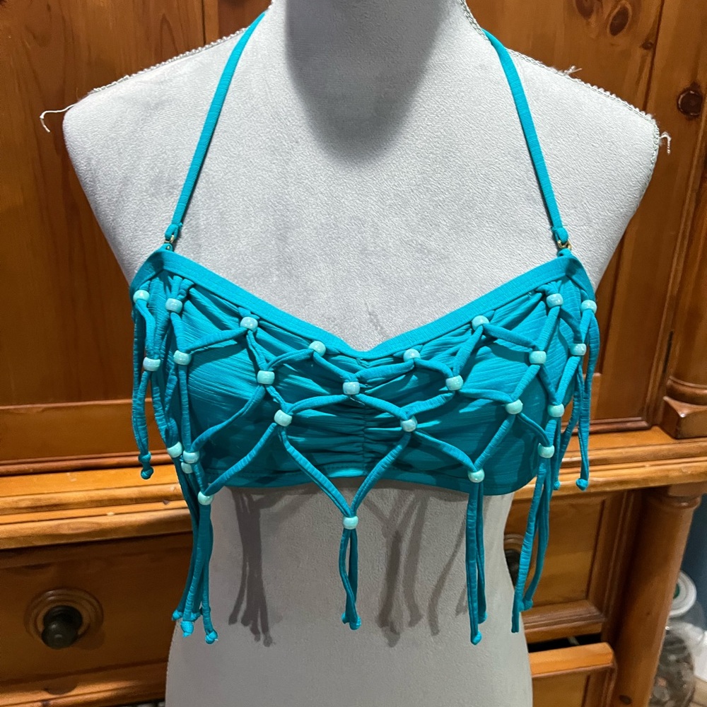 Eco Peace Beaded. Bikini, Sz S